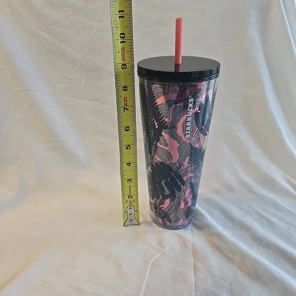 Starbucks Fall 2022 Ocean Fern Cold Cup 24oz. Tumbler with Straw Venti‎ New